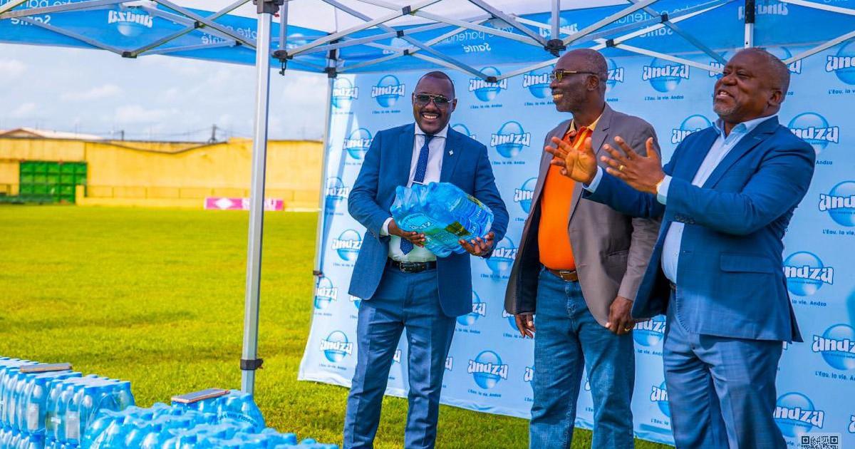 LINAFP : une dotation d’eau Andza pour soutenir la performance des clubs