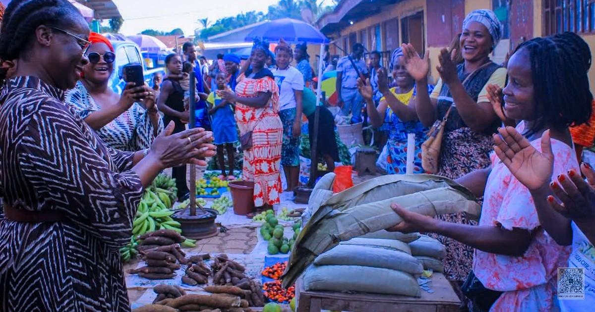 Journée de la femme à Ntoum : entre proximité politique et enjeux économiques des commerçantes