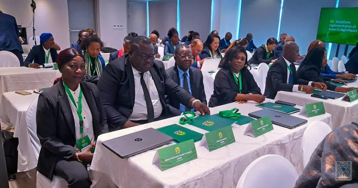 Quatre commissaires gabonais formés par la CAF au Caire