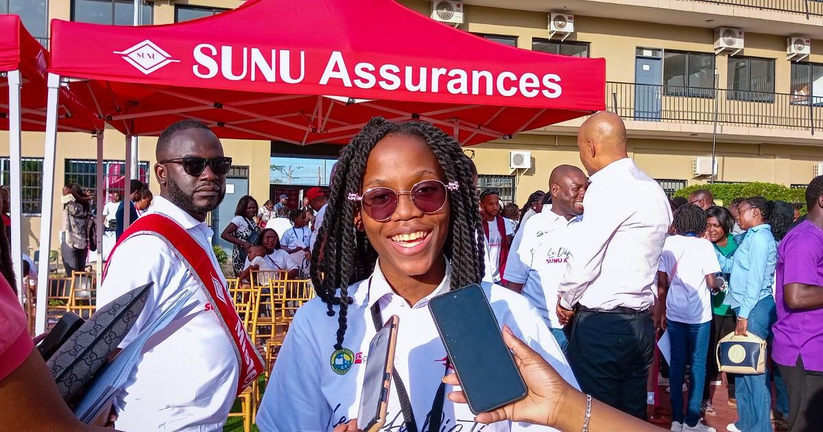 Au lycée Mbélé, SUNU Assurances Gabon célèbre l’excellence scolaire avec son Défi Dictée