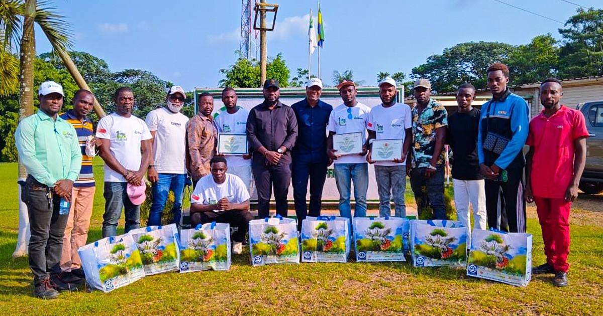 Awala : Olam Palm Gabon distingue les 10 récolteurs les plus performants du programme PNPE