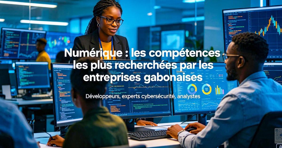 Quels métiers du numérique recrutent le plus au Gabon ?