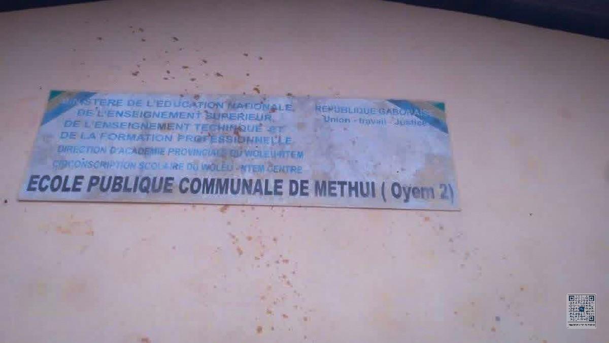 Réhabilitation de l'école Methui d'Oyem par Airtel Gabon