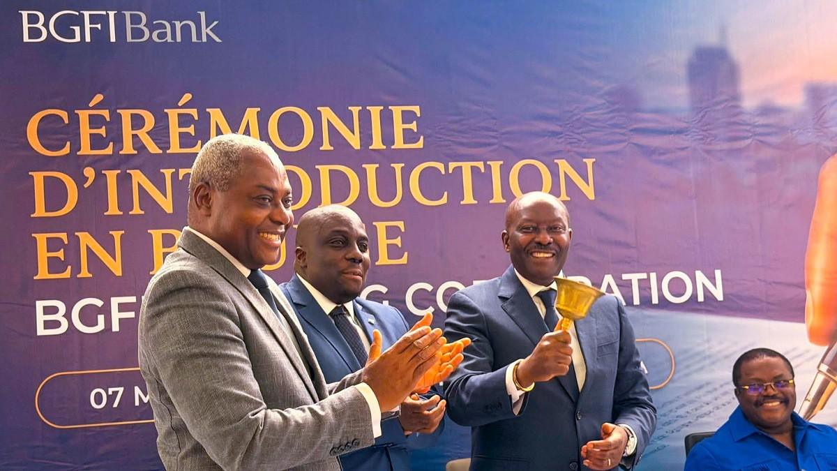 Cérémonie d'introduction en Bourse de BGFI Holding Corporation à la BVMAC