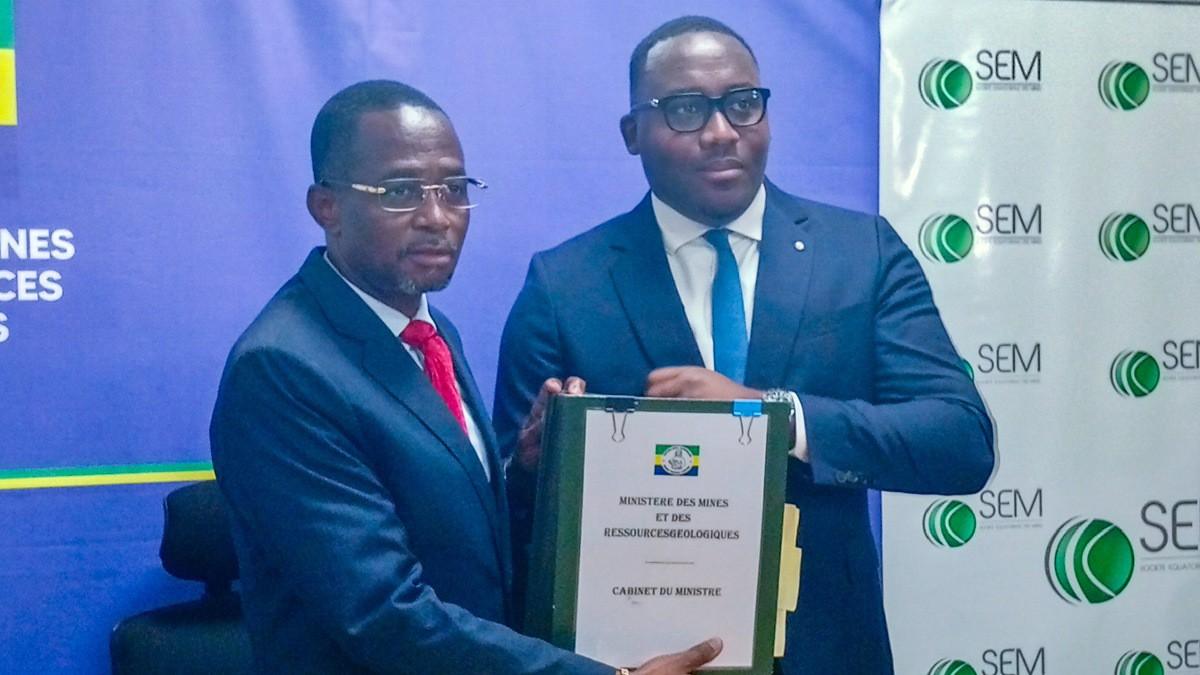 Raffinerie Gabonaise de l’Or à Nkok au Gabon