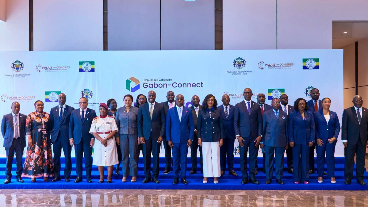 Réunion de présentation de la plateforme Gabon Connect aux entreprises à Libreville