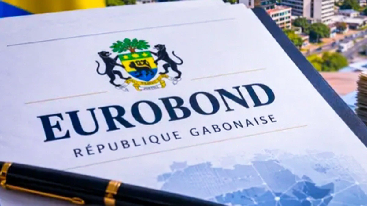 Graphique financier représentant l'emprunt obligataire et les marchés internationaux